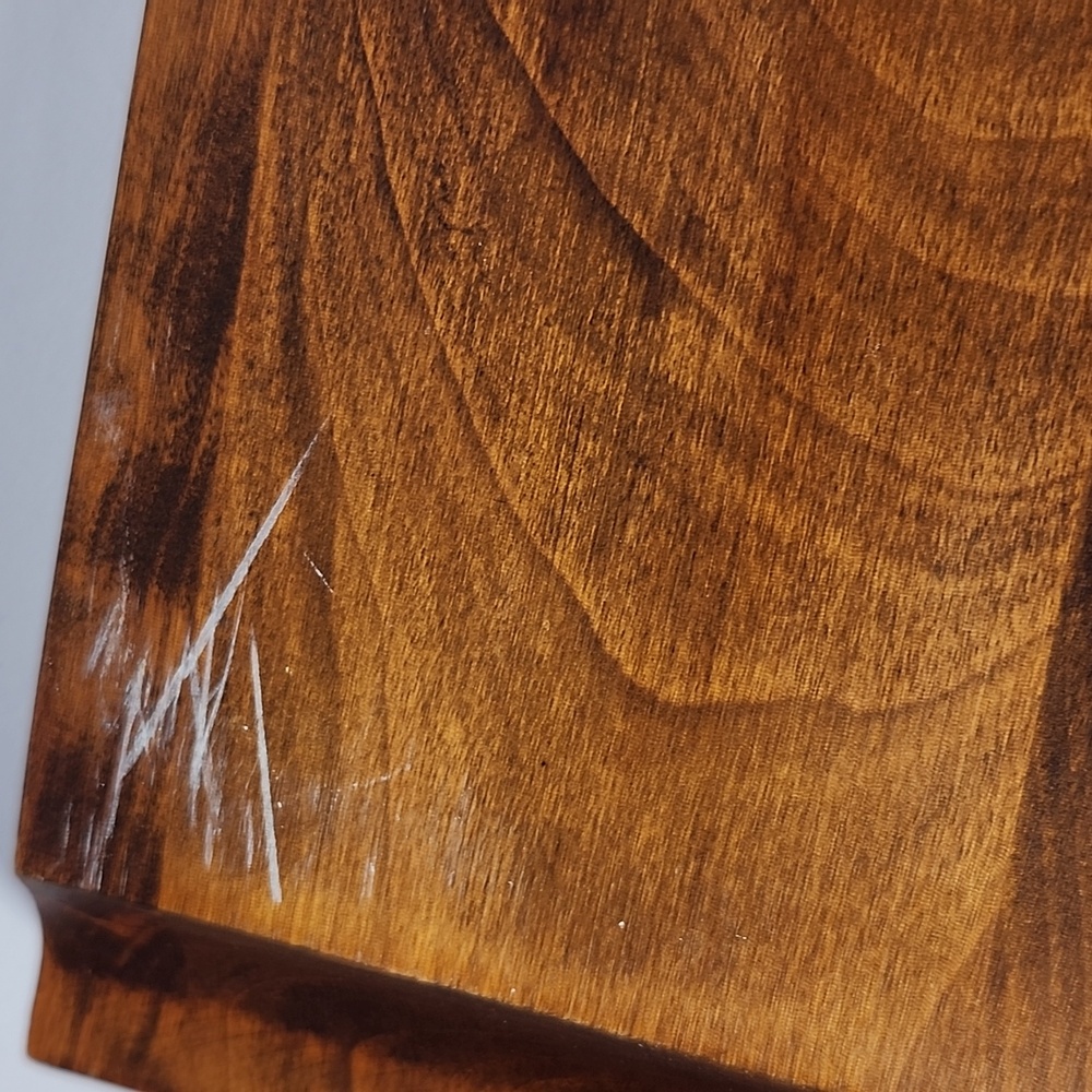 Vintage Mid Century Modern MCM/Retro Wood Cheese Charcuterie Board - Picture 15 of 16
